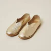Nida Lu Handmade Shoes Women's Lu Loafer - Gold