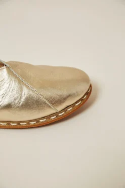 Nida Lu Handmade Shoes Women's Lu Loafer - Gold