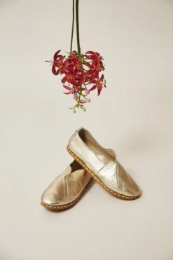 Nida Lu Handmade Shoes Women's Lu Loafer - Gold