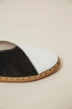 Nida Lu Handmade Shoes Women's Lu Nubuck Loafer - Quartz + Onyx