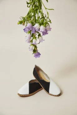 Nida Lu Handmade Shoes Women's Lu Nubuck Loafer - Quartz + Onyx