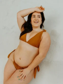 Mary Young Nikki Recycled Tie Swim Top