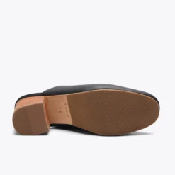 Nisolo All-Day Heeled Mule - Black