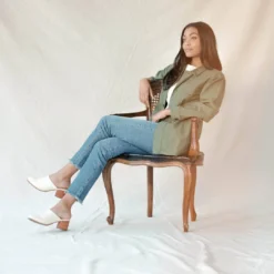 Nisolo All-Day Heeled Mule - Bone