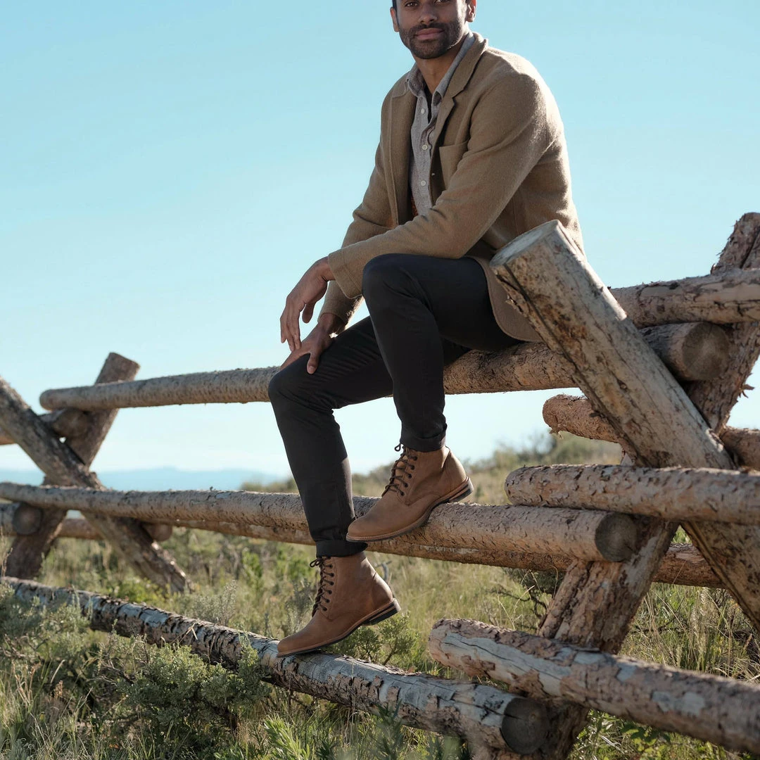 Nisolo Men's All-Weather Andres Boot - Tobacco 5 Nisolo Men's All-Weather Andres Boot - Tobacco