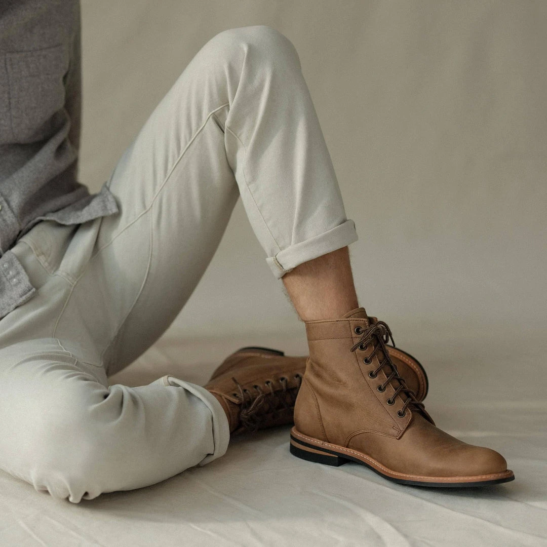 Nisolo Men's All-Weather Andres Boot - Tobacco 6 Nisolo Men's All-Weather Andres Boot - Tobacco