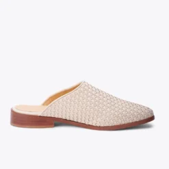 Nisolo Ama Woven Mule - Bone