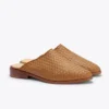 Nisolo Shoes Ama Woven Mule - Almond