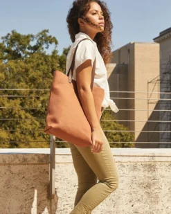 Nisolo Accessories Canvas Tote - Amber