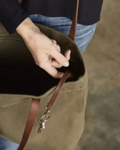 Nisolo Canvas Tote - Olive Green Best Sellers 13 Nisolo Canvas Tote - Olive Green Best Sellers