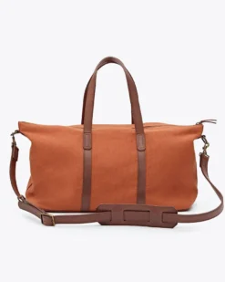 Nisolo Canvas Weekender - Amber Accessories