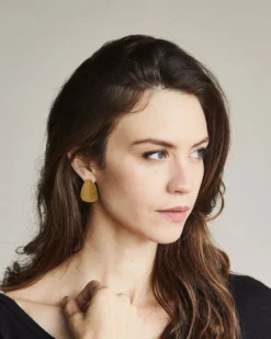 Nisolo Best Sellers Upcycled Brass Drop Earrings