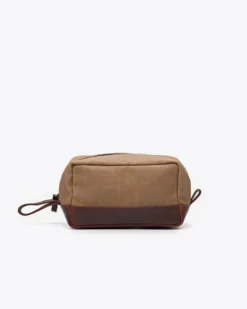 Nisolo Durango Waxed Canvas Dopp Kit Accessories