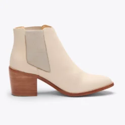 Nisolo Heeled Chelsea Boot - Bone Special Occasion