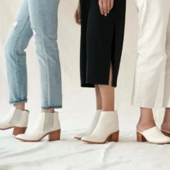 Nisolo Heeled Chelsea Boot - Bone Special Occasion