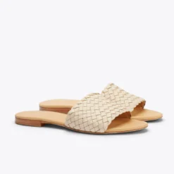 Nisolo Shoes Isla Woven Slide Sandal