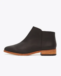 Nisolo Lana Ankle Boot - Black Sale