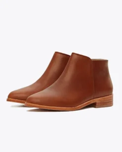 Nisolo Lana Ankle Boot - Brandy