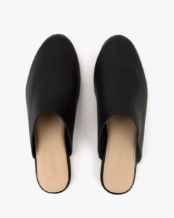 Nisolo Lima Slip On Mule - Black