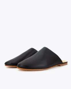 Nisolo Lima Slip On Mule - Black