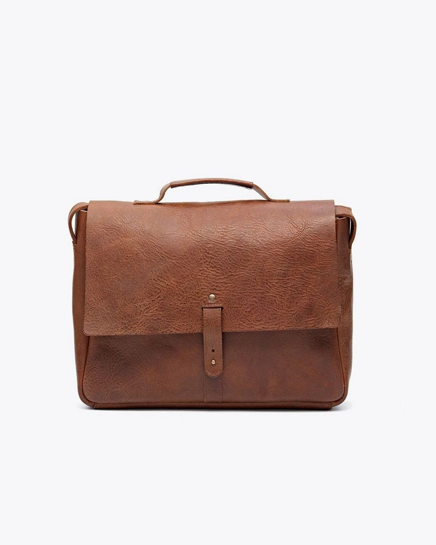 Nisolo Loreto Messenger Bag - Chestnut Accessories 8 Nisolo Loreto Messenger Bag - Chestnut Accessories