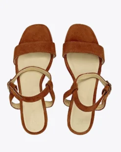Nisolo Best Sellers Lucia Block Heel Sandal - Nutmeg