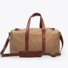 Nisolo Luis Weekender - Waxed Canvas Accessories 1 Nisolo Luis Weekender - Waxed Canvas Accessories