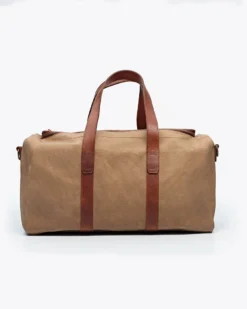 Nisolo Luis Weekender - Waxed Canvas Accessories