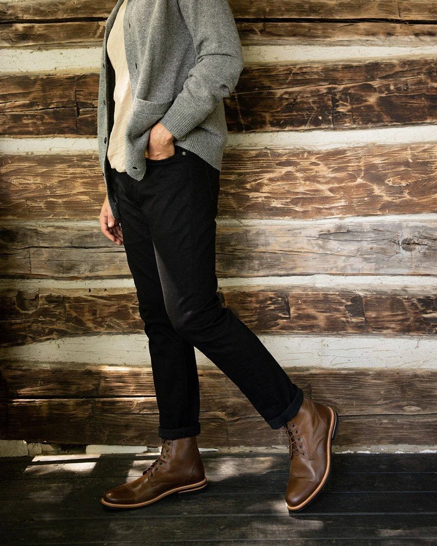 Nisolo Men's Andres All Weather Boot - Brown 9 Nisolo Men's Andres All Weather Boot - Brown