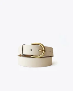 Nisolo Women's Noemi Belt - Bone Accessories