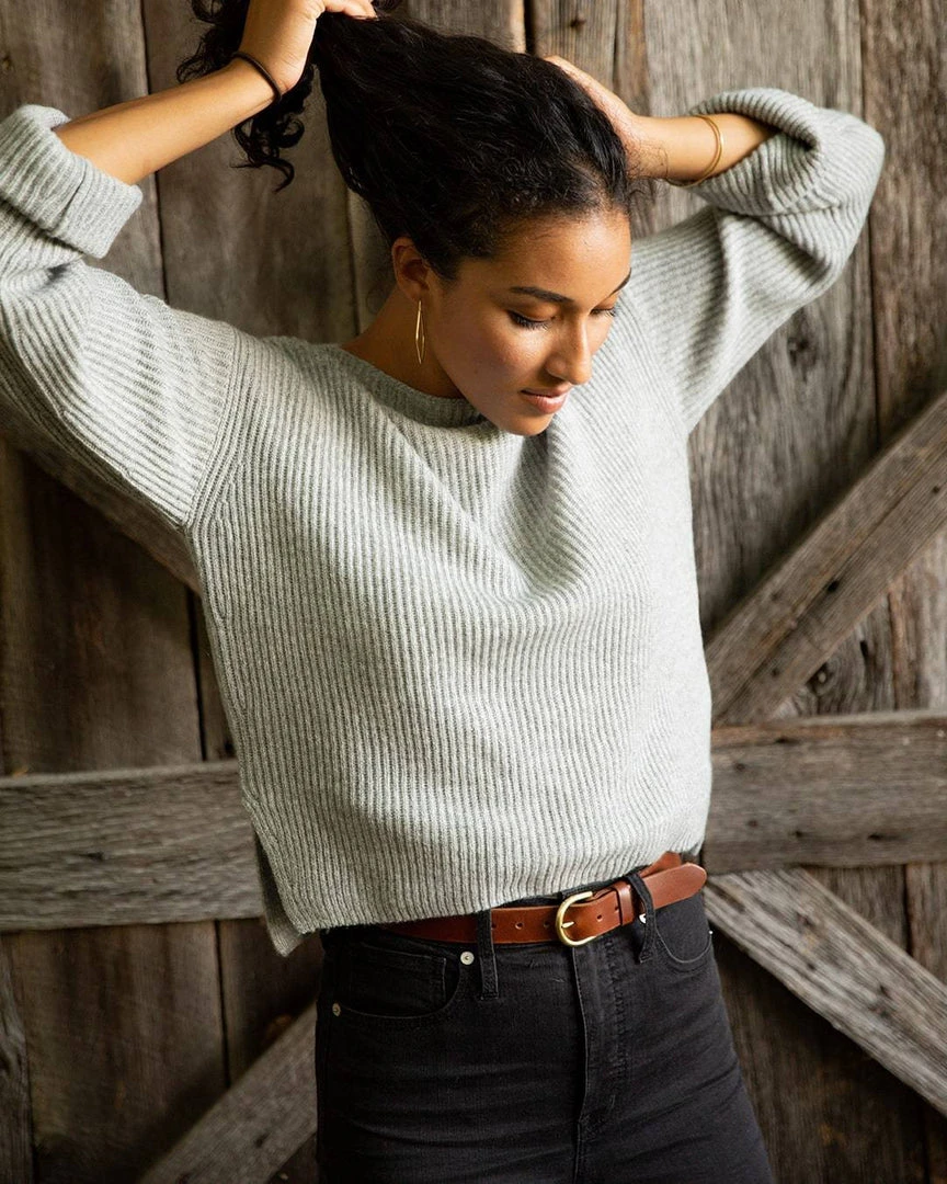 Nisolo Women's Noemi Belt - Brandy 4 Nisolo Women's Noemi Belt - Brandy