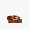 Nisolo Women's Noemi Belt - Brandy 1 Nisolo Women's Noemi Belt - Brandy