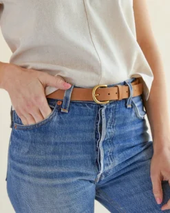 Nisolo Best Sellers Women's Noemi Belt - Sand