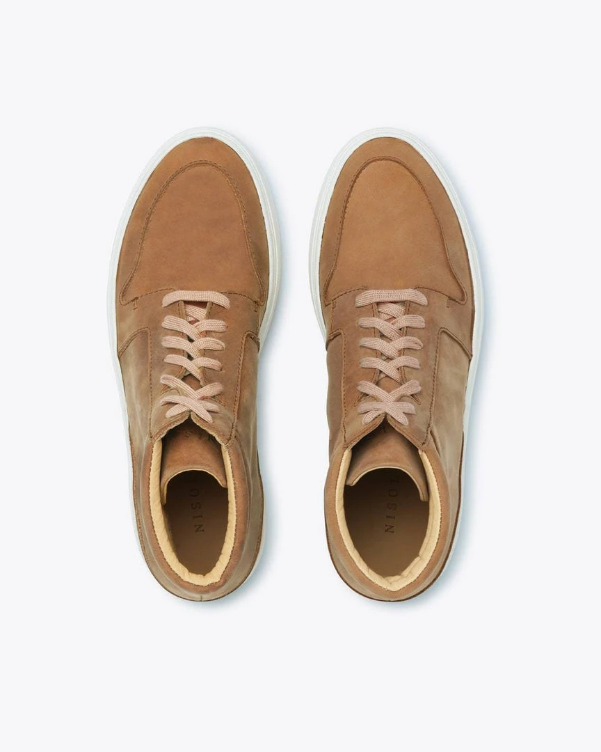 Nisolo Reina High Top Sneaker - Tobacco Sale 11 Nisolo Reina High Top Sneaker - Tobacco Sale