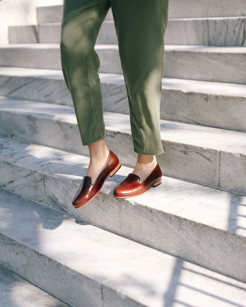 Nisolo Smoking Shoe - Brandy 5 Nisolo Smoking Shoe - Brandy