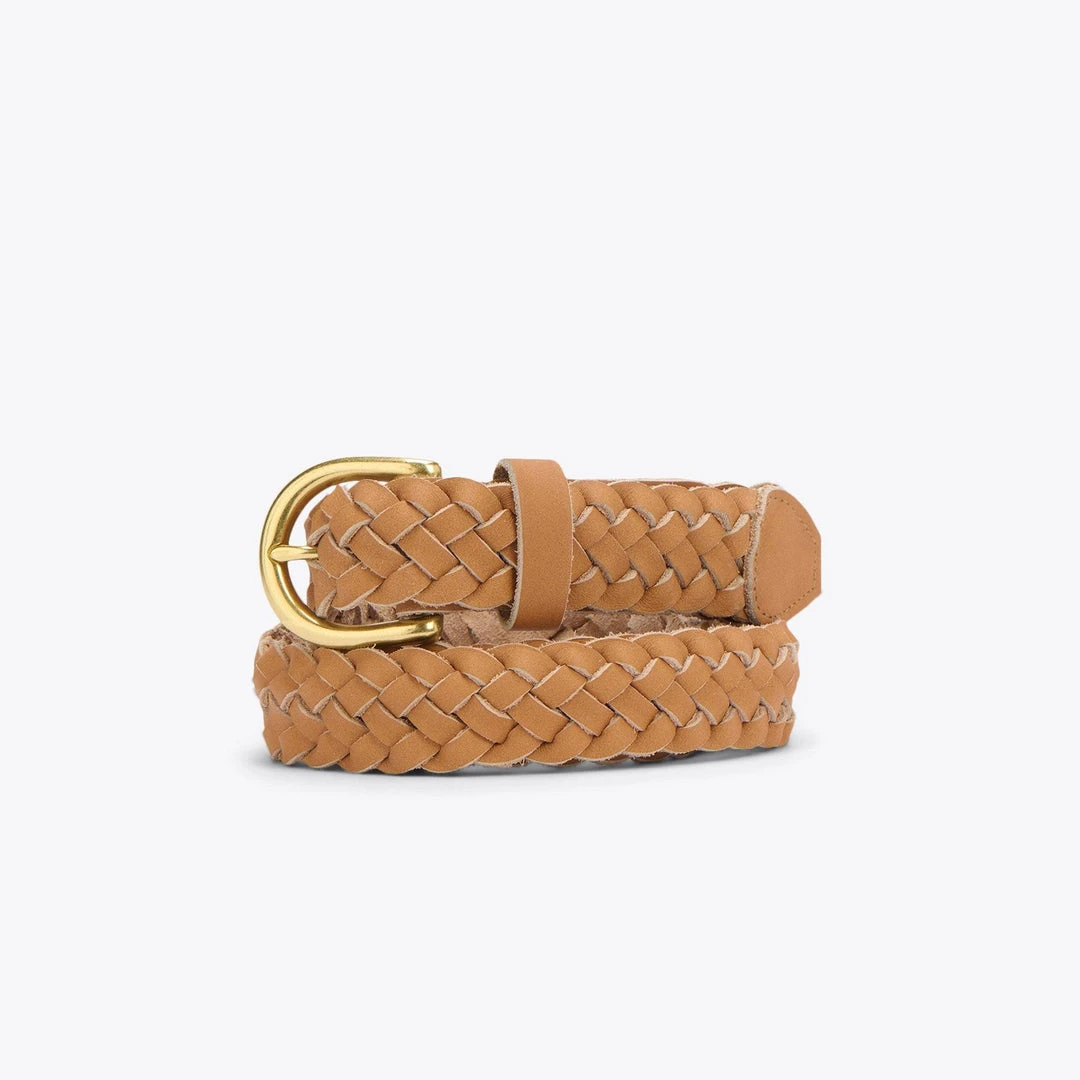 Nisolo Accessories Women's Talia Braided Belt - Almond 3 Nisolo Accessories Women's Talia Braided Belt - Almond