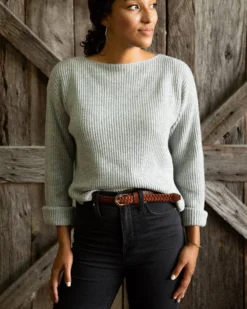 Nisolo Women's Talia Braided Belt - Brandy