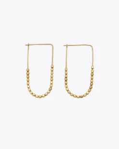 Nisolo Upcycled Tiny Brass Bead Earrings Best Sellers