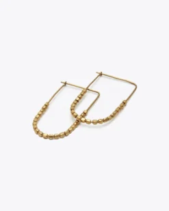 Nisolo Upcycled Tiny Brass Bead Earrings Best Sellers