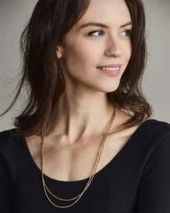 Nisolo Upcycled Tiny Brass Bead Necklace Best Sellers