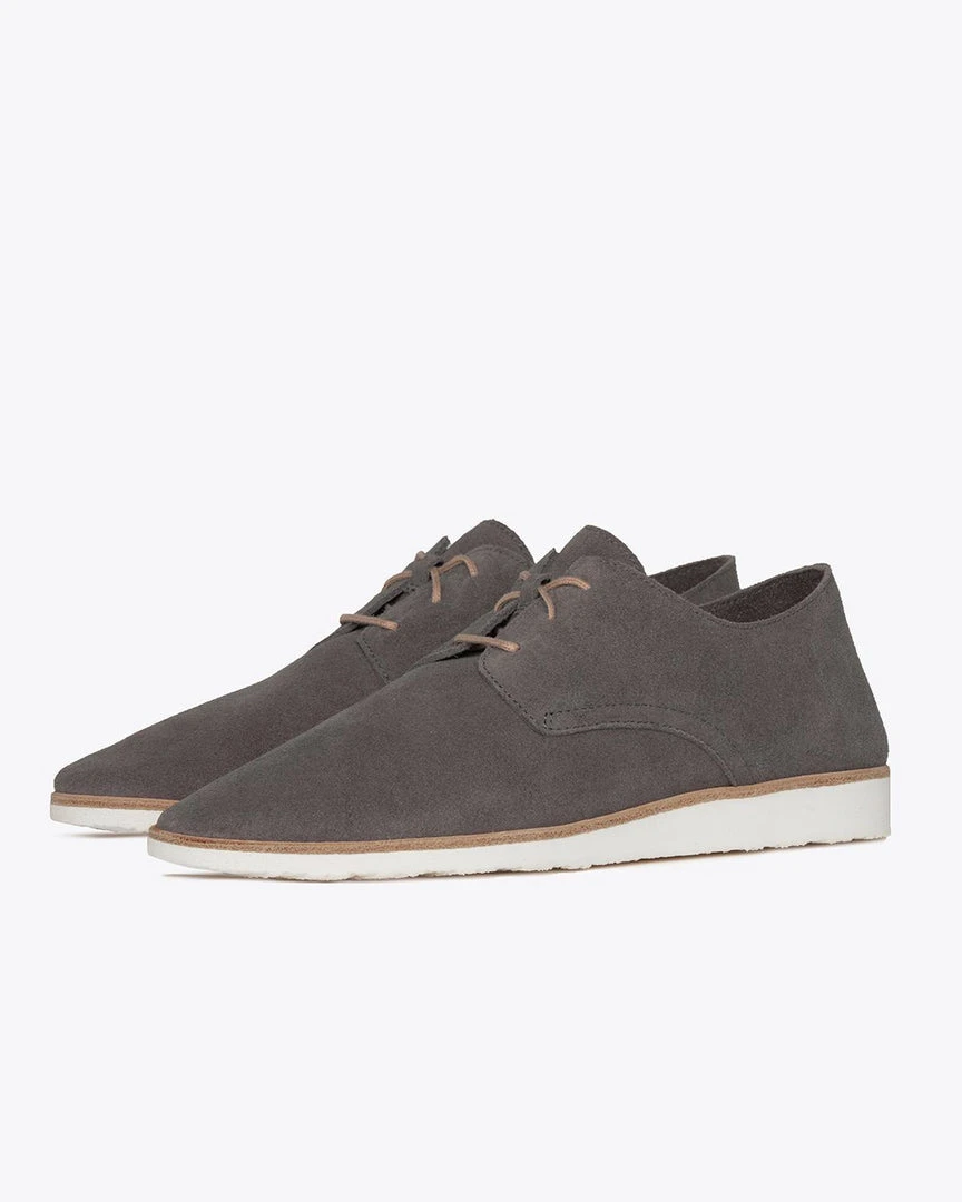 Nisolo Sedona Lightweight Derby - Slate Gray Shoes 9 Nisolo Sedona Lightweight Derby - Slate Gray Shoes