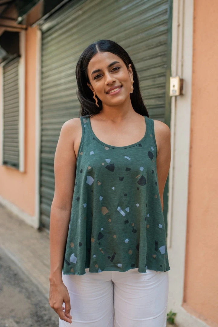 No Nasties Ramona Flared Tank Top Clothing 6 No Nasties Ramona Flared Tank Top Clothing