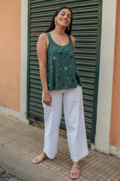 No Nasties Ramona Flared Tank Top Clothing 9 No Nasties Ramona Flared Tank Top Clothing