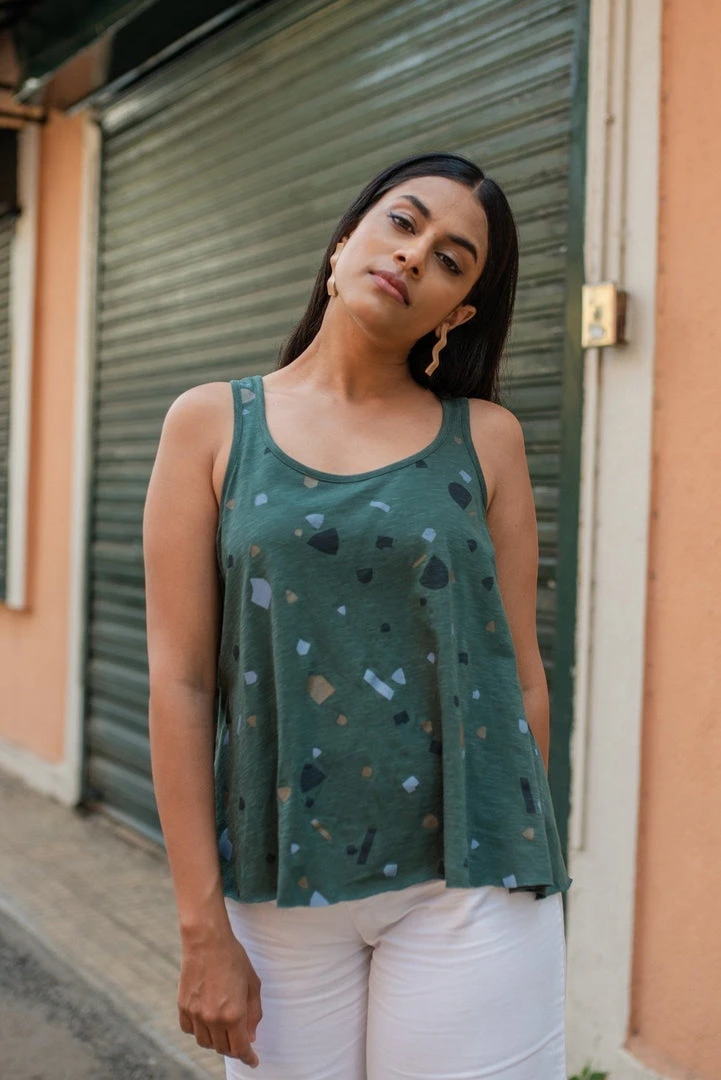 No Nasties Ramona Flared Tank Top Clothing 3 No Nasties Ramona Flared Tank Top Clothing