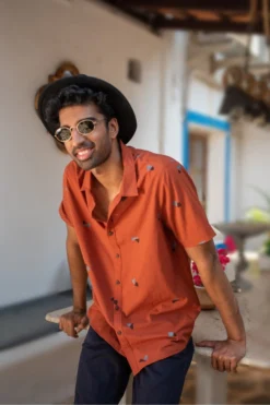 No Nasties Men's Diego Half Sleeve Shirt 9 No Nasties Men's Diego Half Sleeve Shirt