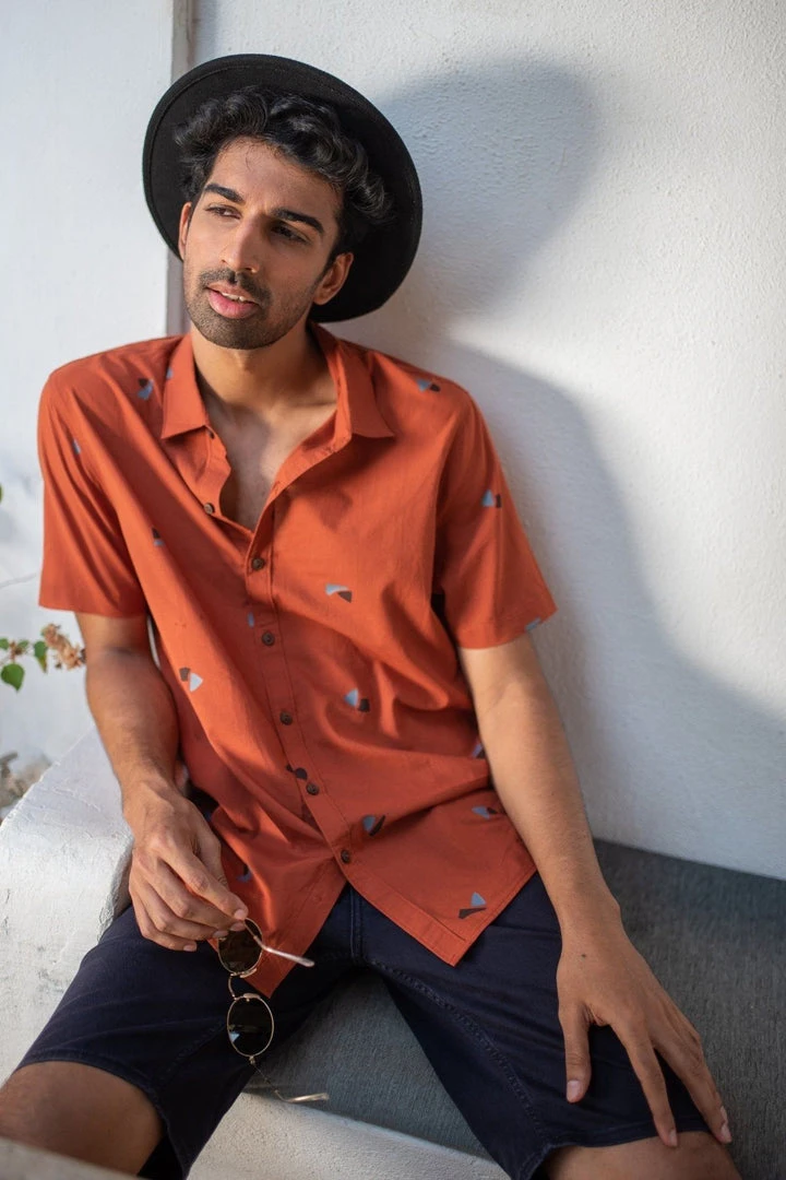 No Nasties Men's Diego Half Sleeve Shirt 3 No Nasties Men's Diego Half Sleeve Shirt