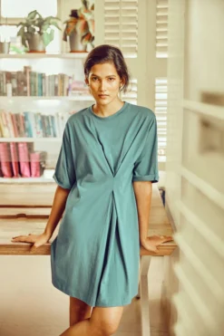 No Nasties Twist T-Shirt Dress Clothing 9 No Nasties Twist T-Shirt Dress Clothing