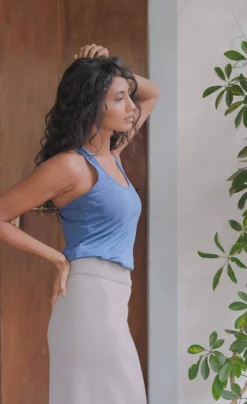 No Nasties Manarola Racerback Tank Top Clothing