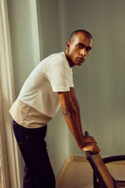 No Nasties Men's Color Block Tee