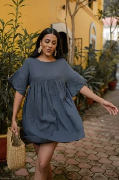 No Nasties Clothing Zaragoza Scoop Dress